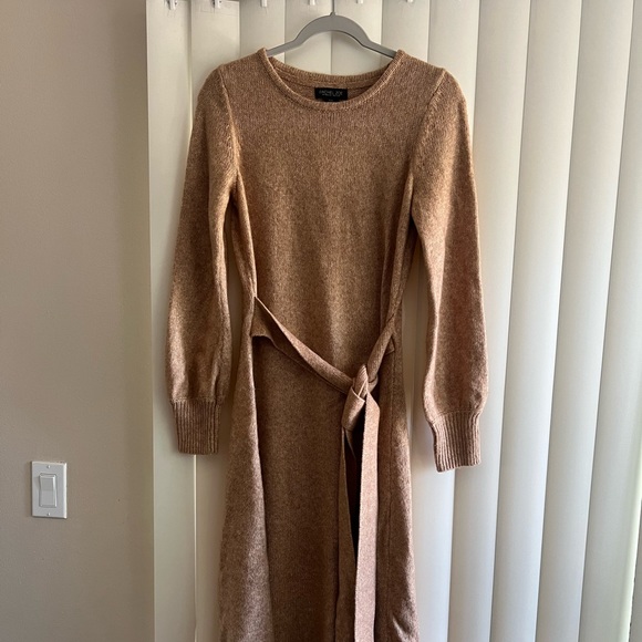 RACHEL ZOE Sweater Dress W/belt - Picture 3 of 7